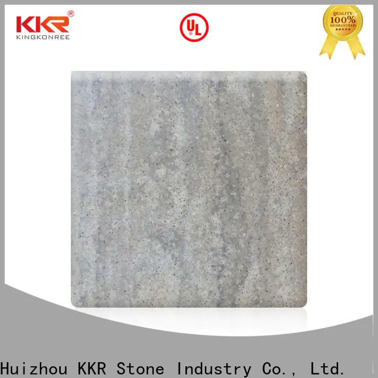 KKR Solid Surface customized solid surface acrylic personalized bulk production