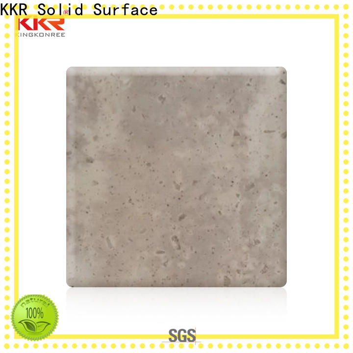 KKR Solid Surface polystone solid surface best manufacturer for sale