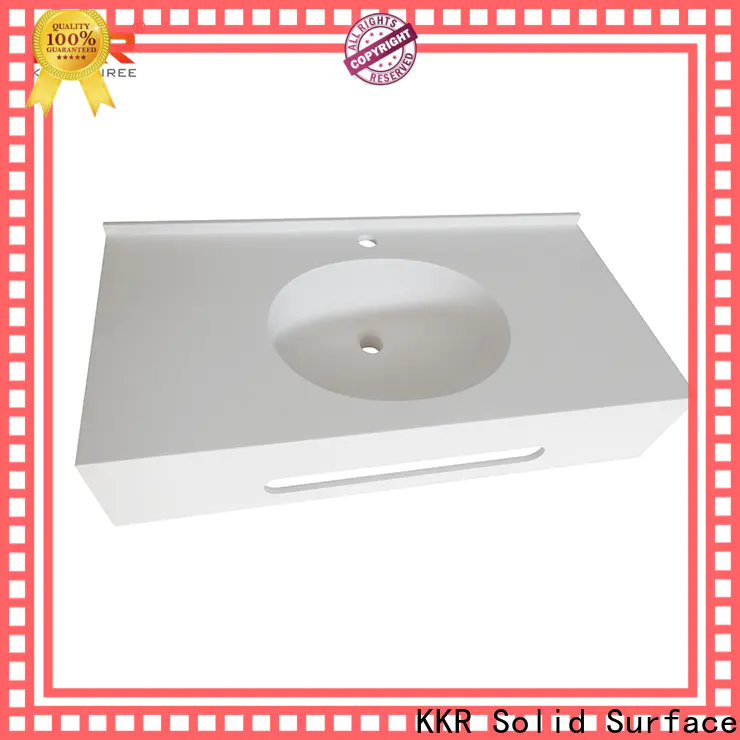 KKR Solid Surface acrylic solid surface countertops in bulk for home