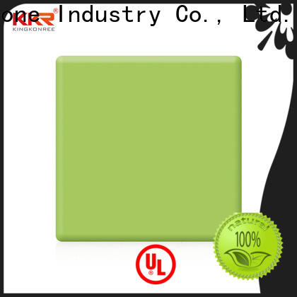KKR Solid Surface solid surface acrilyc sheet in bulk for indoor use