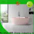 KKR Solid Surface factory price shower bath with good price for promotion