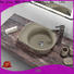 KKR Solid Surface custom wash basin sink with good price for indoor use