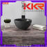 KKR Solid Surface custom corian vanity sinks manufacturing bulk production
