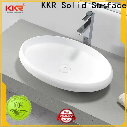 KKR Solid Surface best value white corian countertops in bulk for home