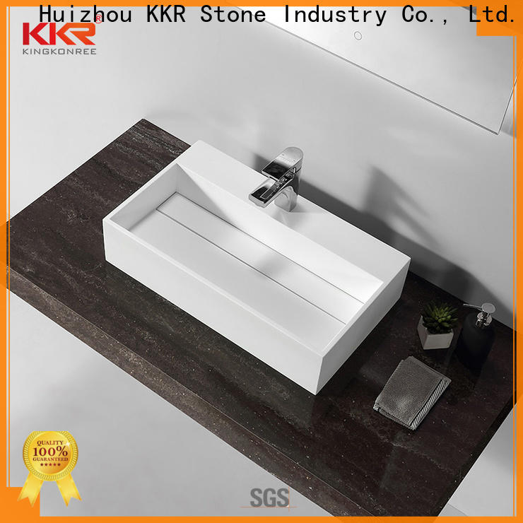 KKR Solid Surface latest wash basin price best manufacturer on sale