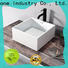 KKR Solid Surface quality wash basin price directly sale on sale