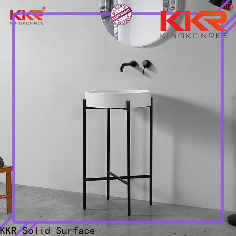 KKR Solid Surface corian bathroom countertops from China for sale