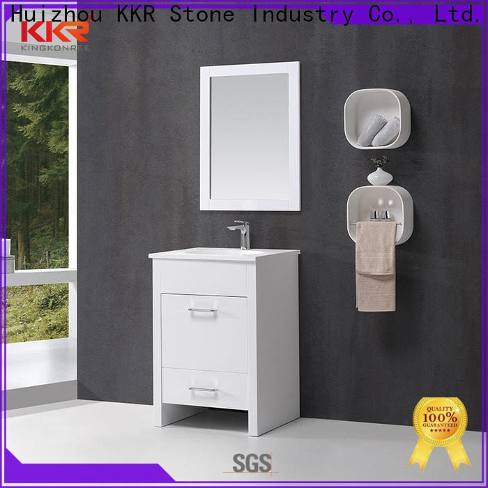 KKR Solid Surface wholesale bathroom vanities best supplier bulk buy