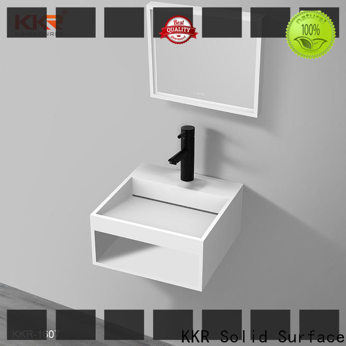 KKR Solid Surface top selling wash hand basin custom for home