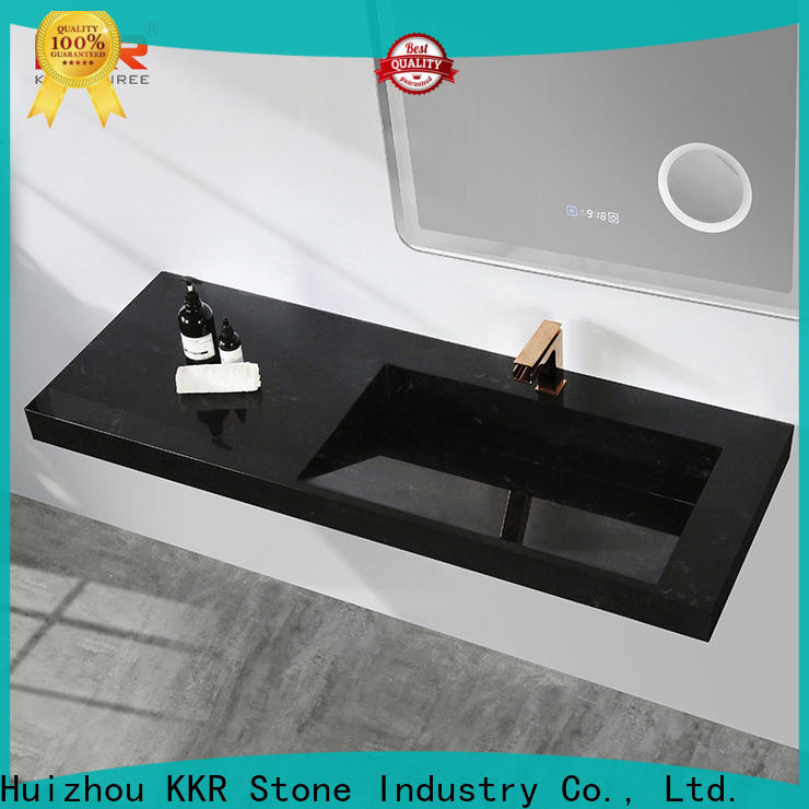 KKR Solid Surface modern bathroom sink in bulk bulk production