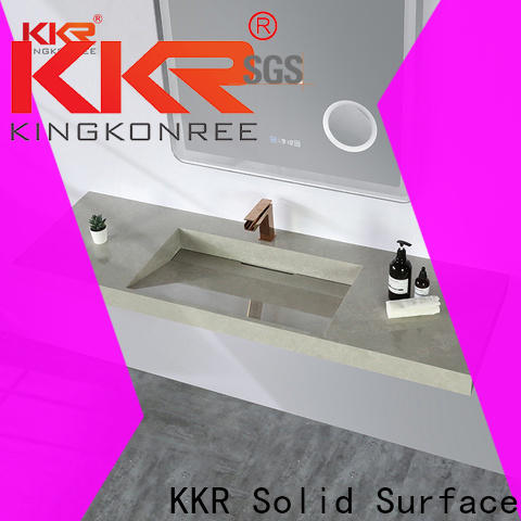 KKR Solid Surface corian kitchen sinks distributor on sale
