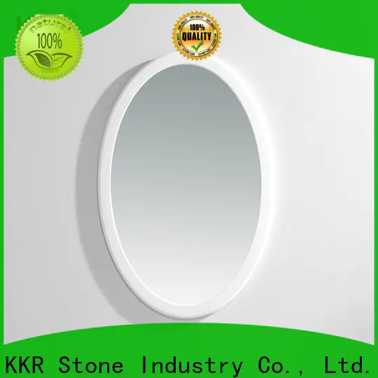 KKR Solid Surface best shower shaving mirror best manufacturer for home