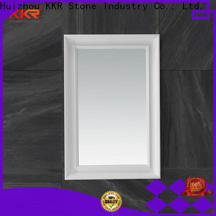 KKR Solid Surface vanity mirrors wholesale distributors for promotion