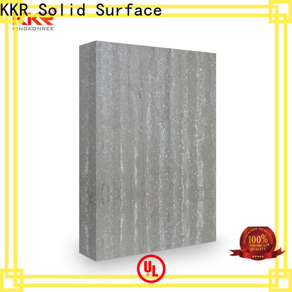 KKR Solid Surface best polystone solid surface distributor on sale