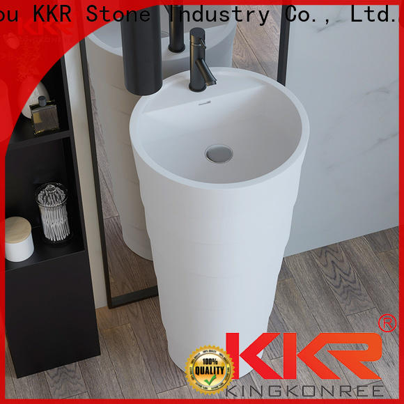 KKR Solid Surface corian kitchen sinks custom bulk buy
