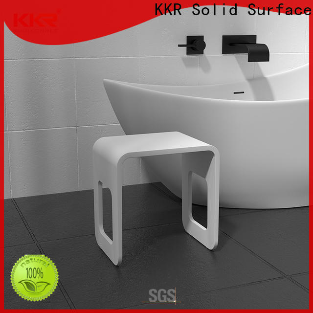 KKR Solid Surface acrylic wall shelf factory direct supply on sale