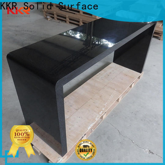 KKR Solid Surface marble dining table set design bulk production