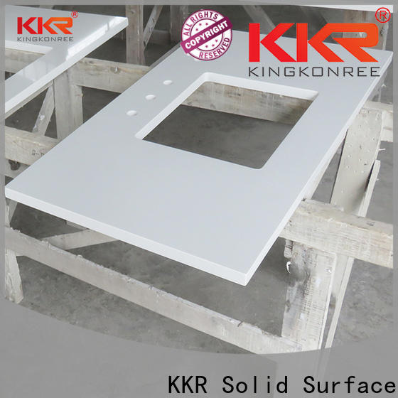 KKR Solid Surface acrylic solid surface countertops bulks for indoor use