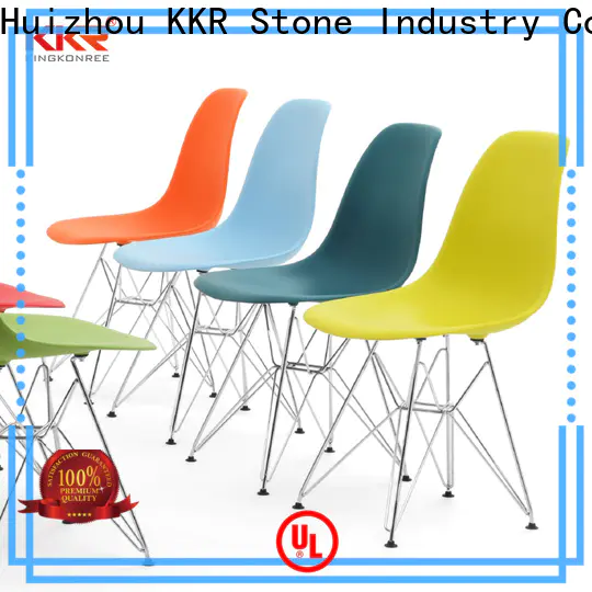 KKR Solid Surface plastic stool price suppliers bulk production