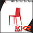 KKR Solid Surface modern plastic chairs bulk on sale
