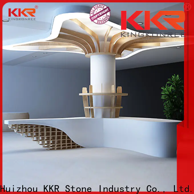 KKR Solid Surface best value office counter manufacturer with high cost performance