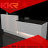 KKR Solid Surface cheap acrylic solid surface worktops factory bulk production