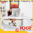 KKR Solid Surface quality modern reception desk best supplier on sale
