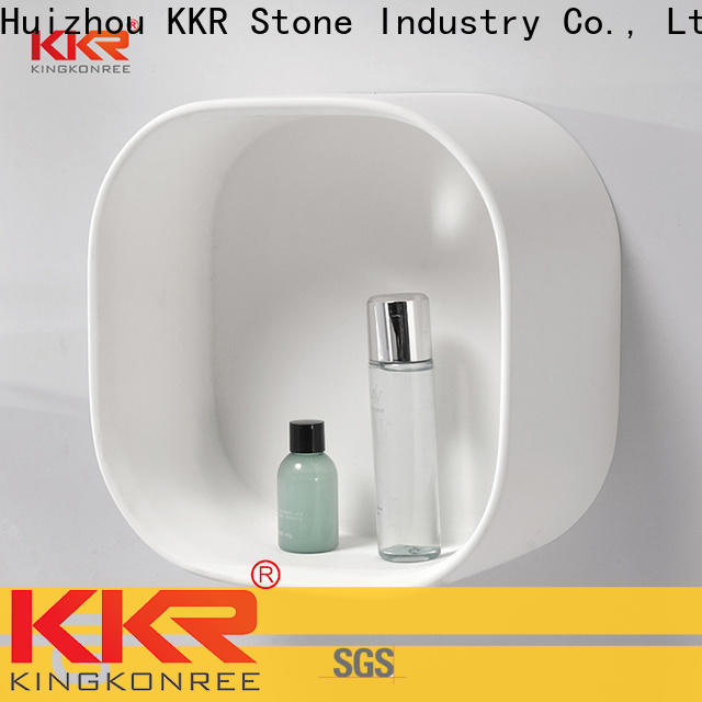 KKR Solid Surface worldwide plexiglass shelves factory for home