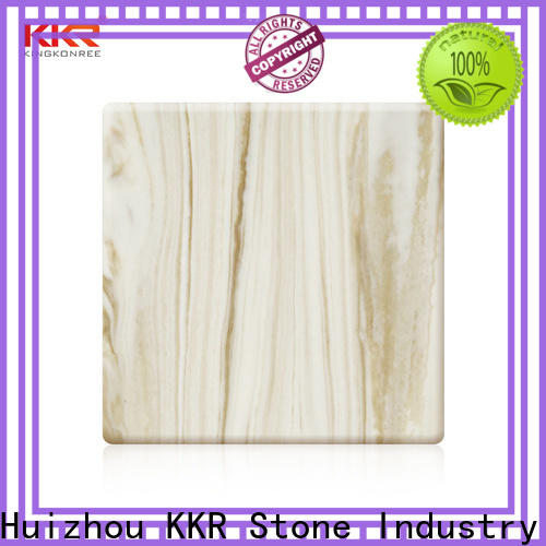 KKR Solid Surface solid surface panels best manufacturer for indoor use