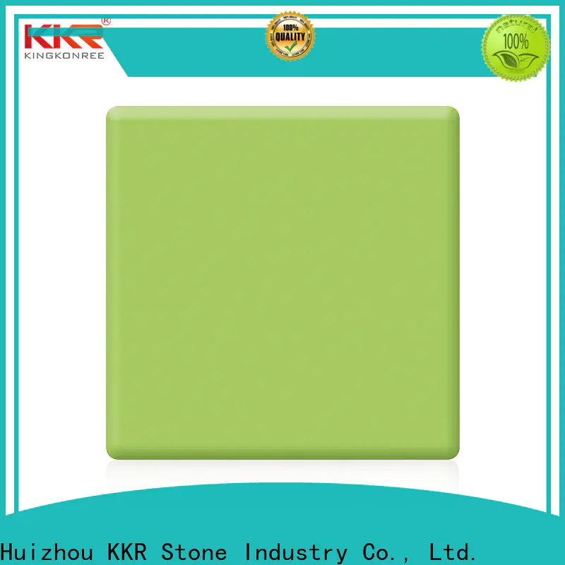 KKR Solid Surface solid surface acrilyc sheet manufacturing for home