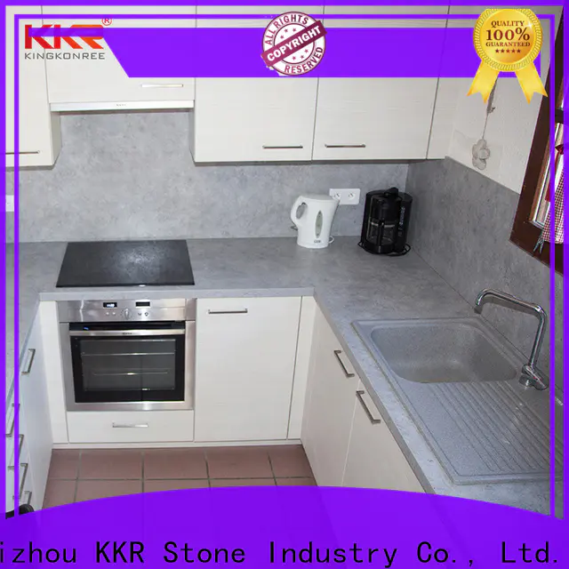 KKR Solid Surface wholesale kitchen countertops from China for home
