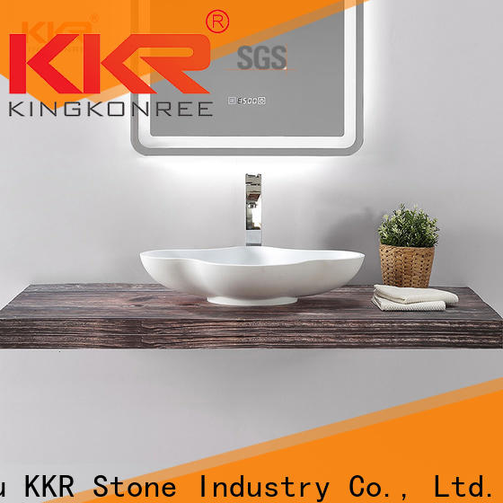 KKR Solid Surface cheap single kitchen sink inquire now for promotion