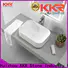 KKR Solid Surface quality countertop basin wholesale distributors with high cost performance