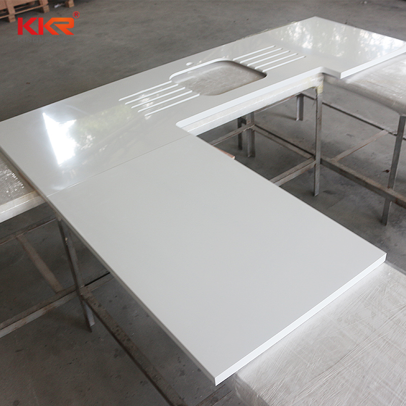 KKR Stone solid wholesale kitchen countertops at discount for garden table-1