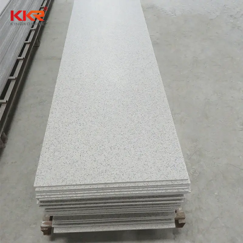 Small Chips Grey 100% Pure acrylic solid surface sheet KKR-M2601
