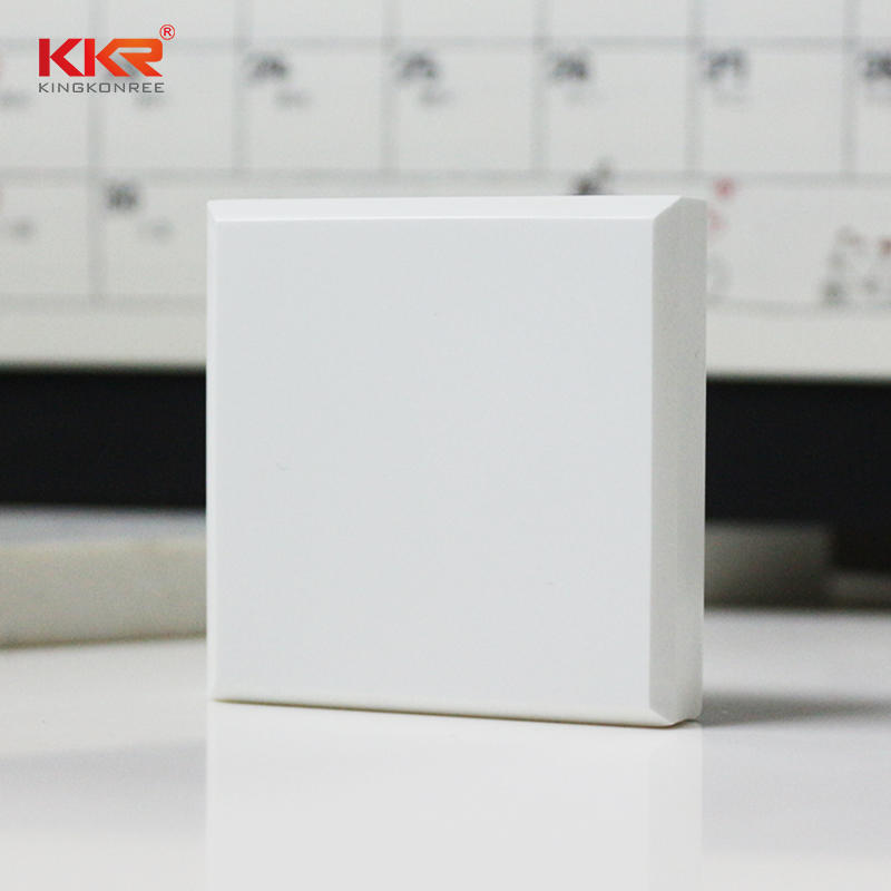 Glacier White Modified Acrylic Solid Surface Sheets KKR-M1700