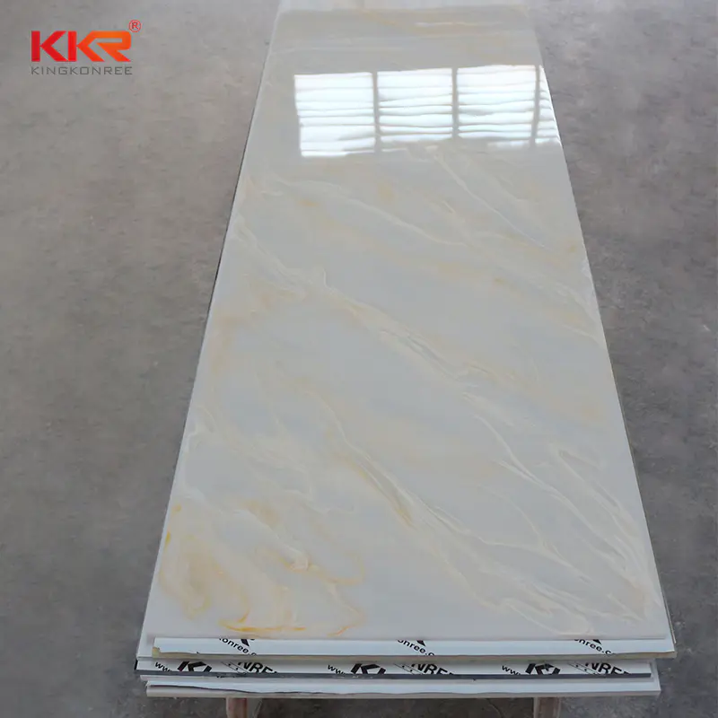 High Quality Translucent Solid Surface Sheets KKR – A025