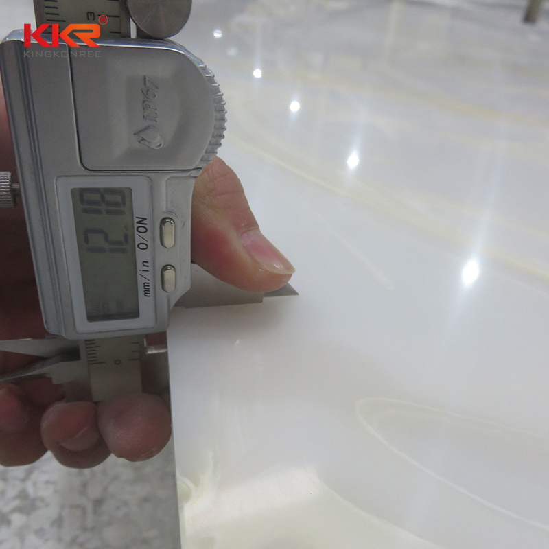 High Quality Translucent Solid Surface Sheets KKR – A025