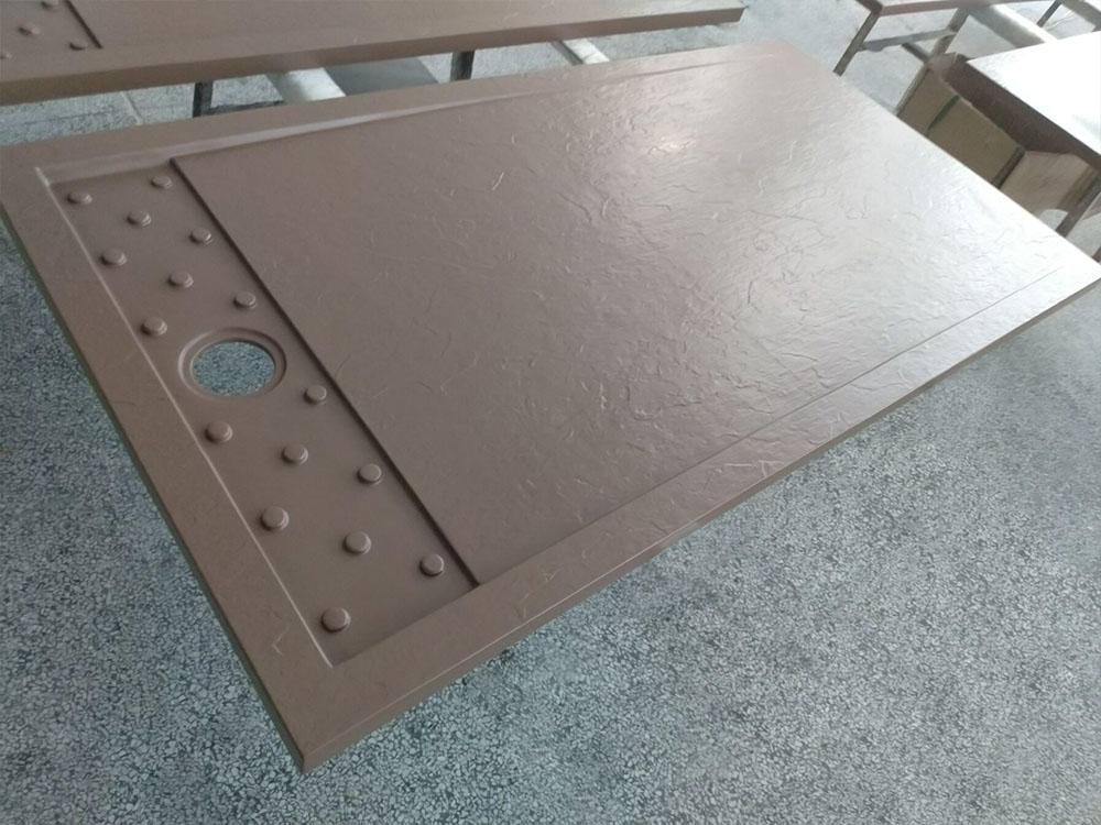KKR Custom made shower tray for new zealand project