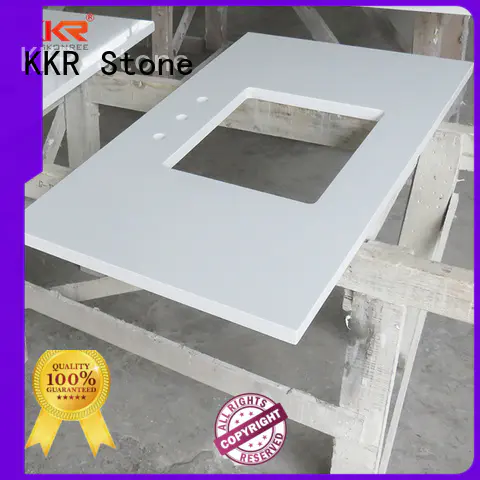 surface vanity top bathroom single for table tops KKR Stone