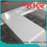 KKR Stone smooth solid kitchen countertops producer for shoolbuilding
