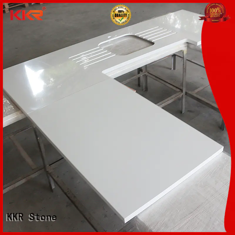 smooth kitchen countertops for wholesale for shoolbuilding KKR Stone