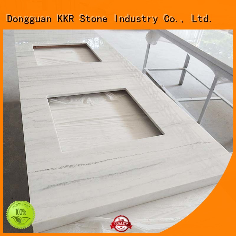 Artificial Solid Surface Countertop Solid For Worktops Kkr Stone