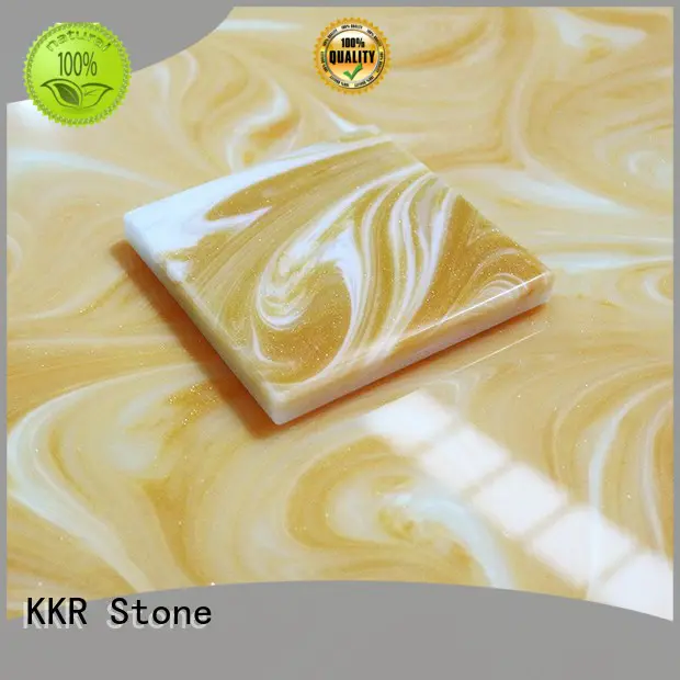 KKR Stone solid solid surface material factory price for bar table
