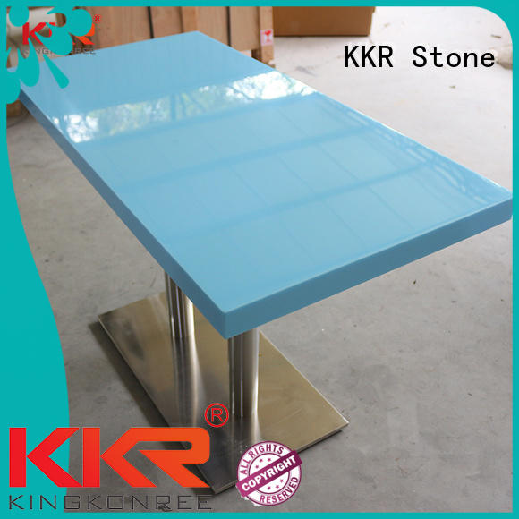 marble dining table round KKR Stone