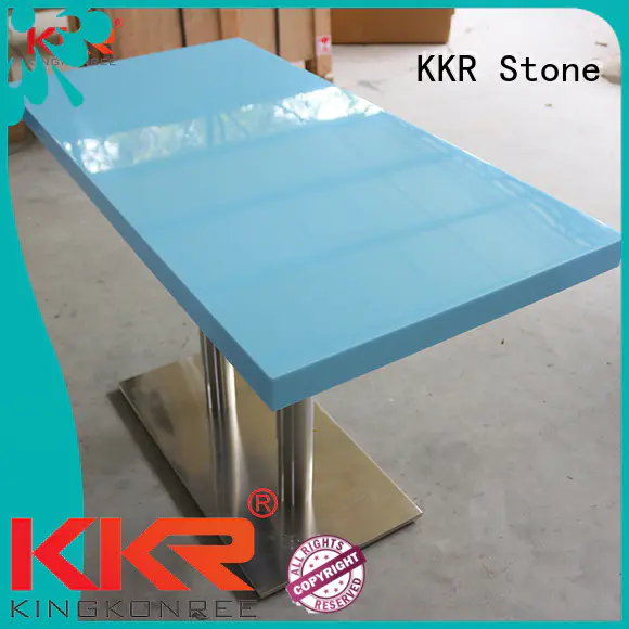 marble dining table round KKR Stone