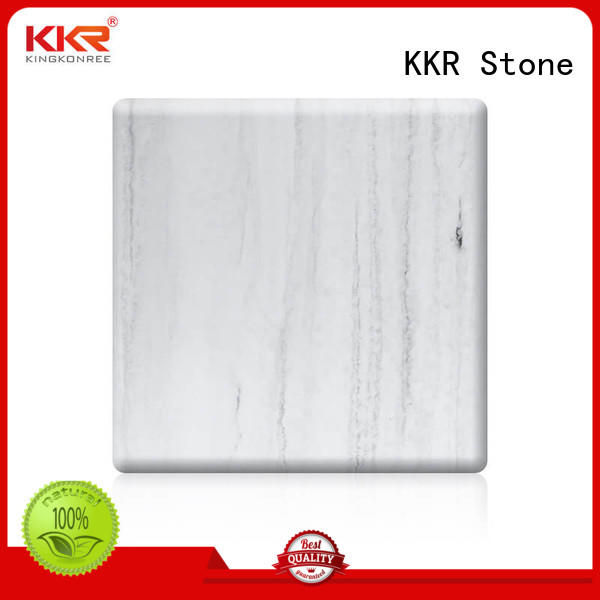 solid solid surface sheets for sale inch for bar table KKR Stone