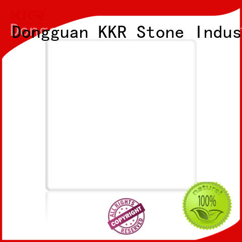 KKR Stone renewable solid surface acrylics glacier for garden table