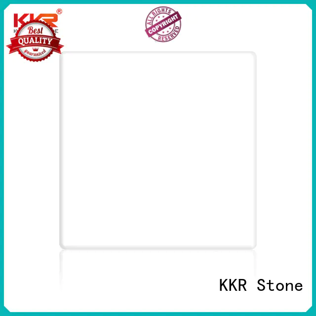 KKR Stone beautiful solid surface acrilyc sheet superior stain for self-taught