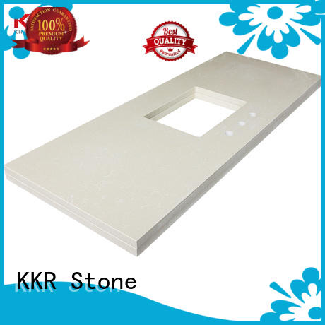 KKR Stone custom-made bathroom countertops certifications for school building